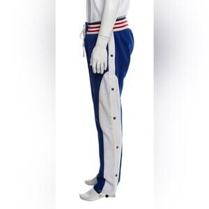 Greg Lauren Joggers - Blue / White - Red Trim- Size Large - Ralph Lauren Family
